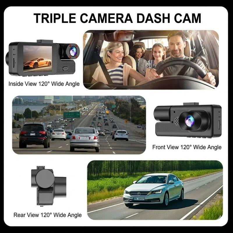 4K Full HD Dual Camera Dash Cam