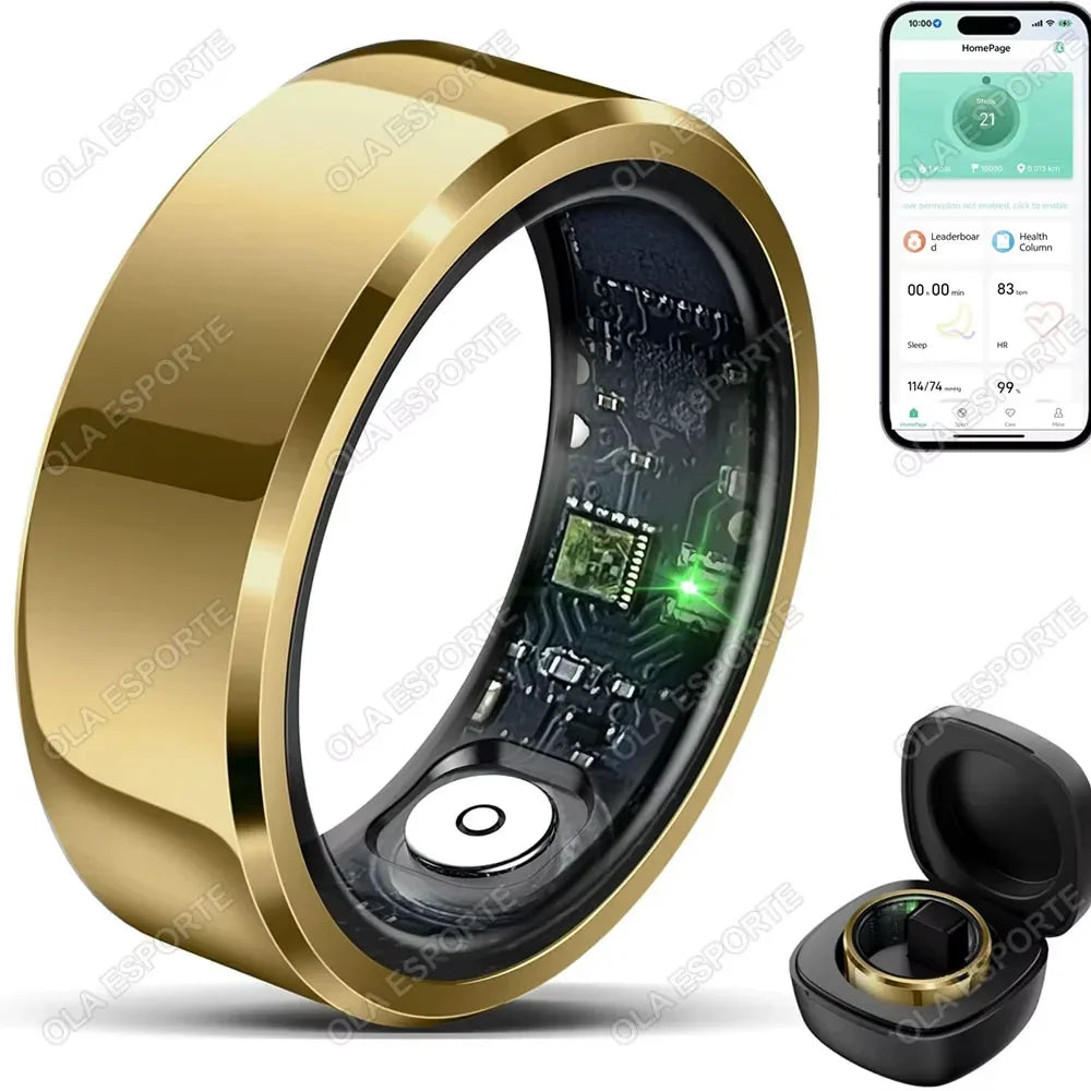 Waterproof Smart Ring Health Tracker