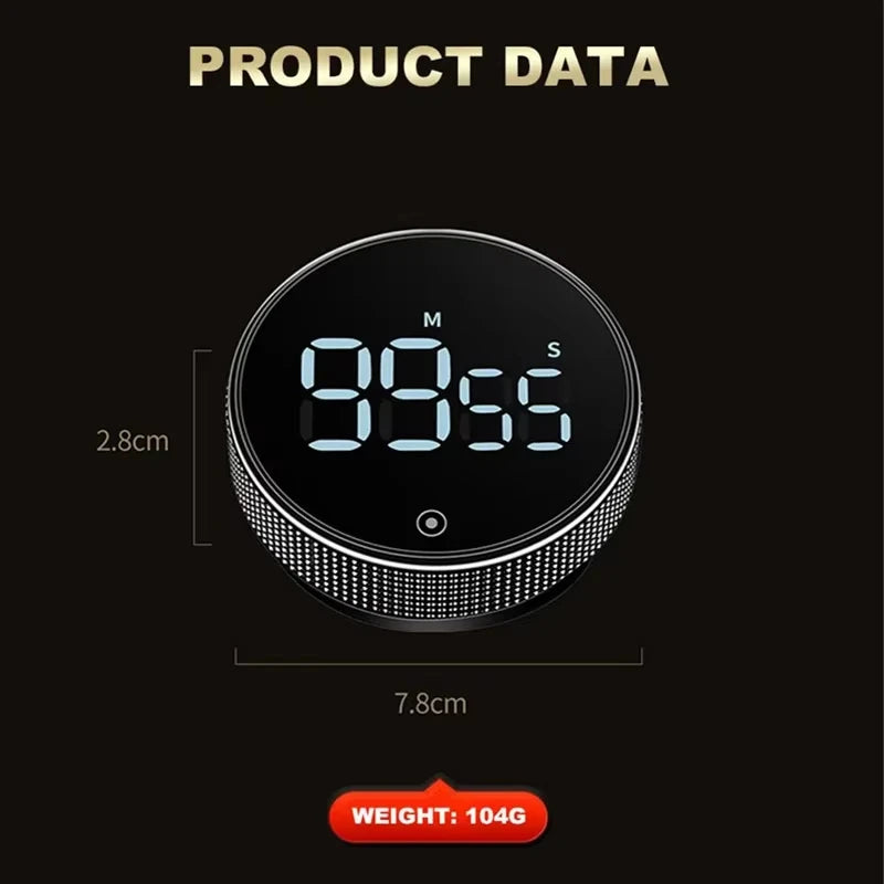 Digital Magnetic Kitchen Timer
