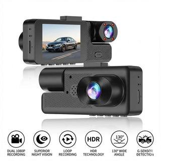 4K Full HD Dual Camera Dash Cam