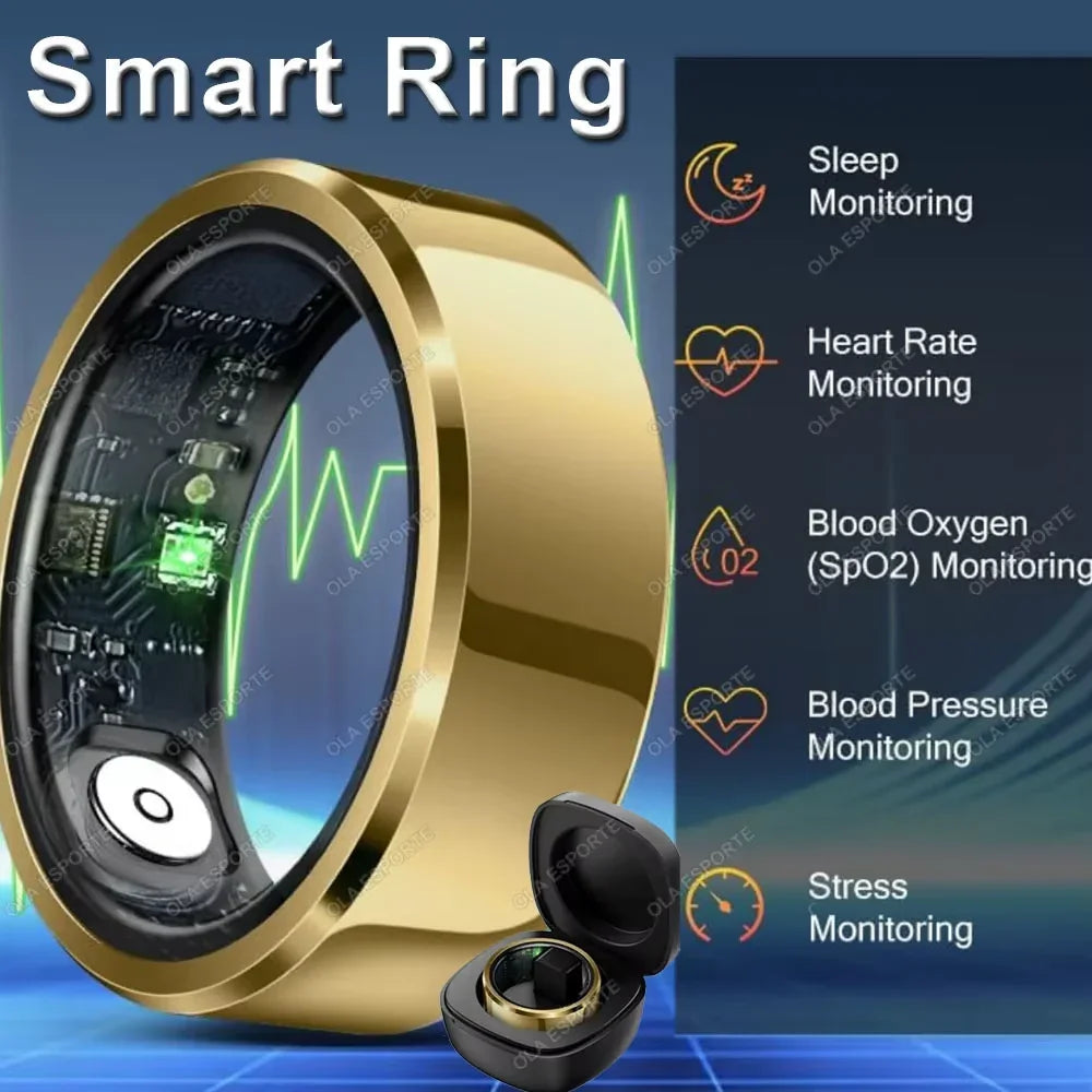 Waterproof Smart Ring Health Tracker